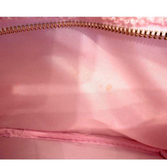 Cute Travel Toiletries Bag Pouch Set in Pink and White - Picture 8 of 8